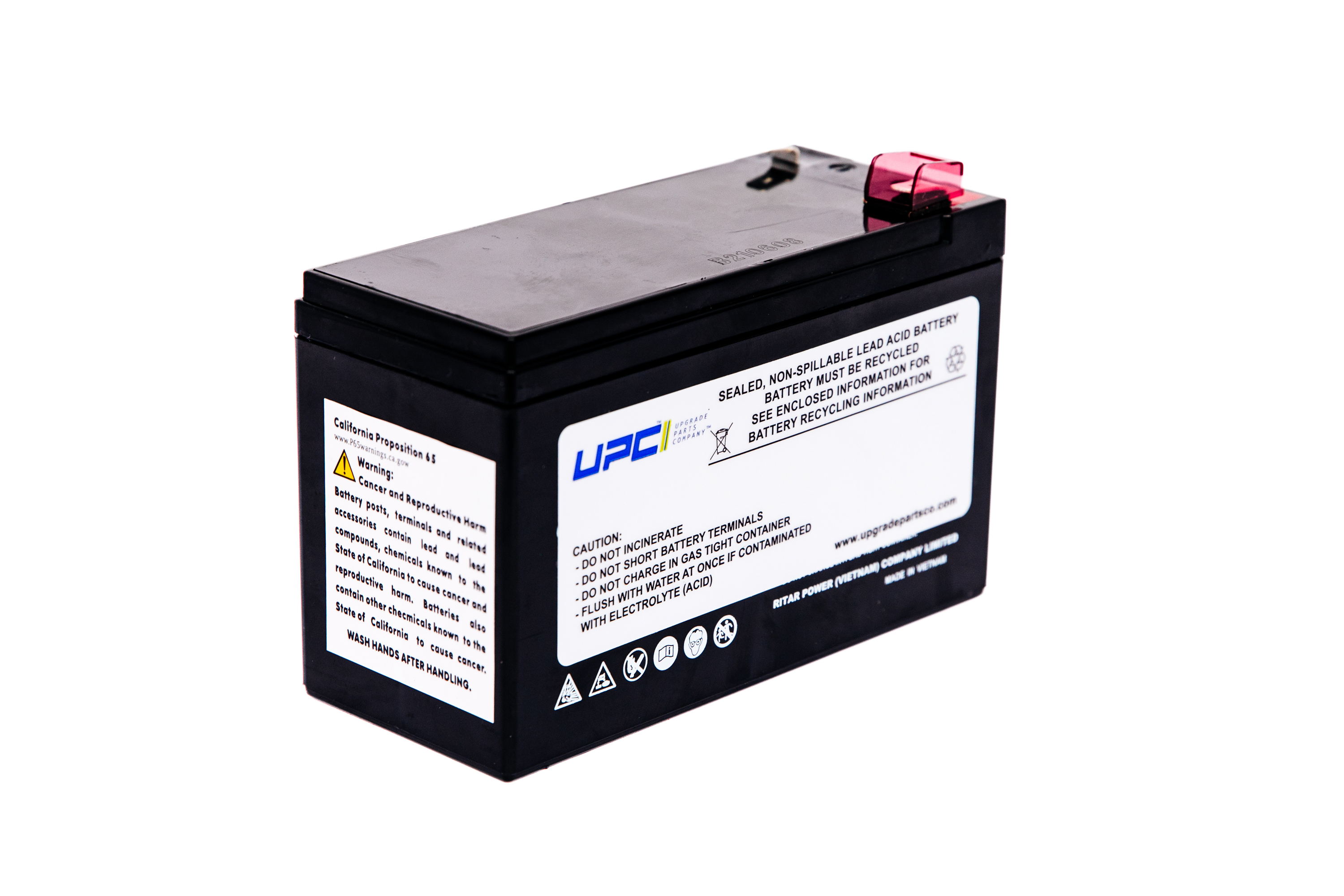 APCRBC114-UPC Replacement Battery for UPS Models BE450G, BN4001 - image 3 of 3