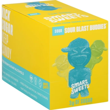 SmartSweets - Sour Blast Buddies - 12 Bags