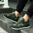 thumbnail image 5 of Women Shoes Sneakers Couple Leisure Lace Up Camouflage Travel Soft Sole Comfortable Shoes Outdoor Suede Shoes Runing Shoes, 5 of 8
