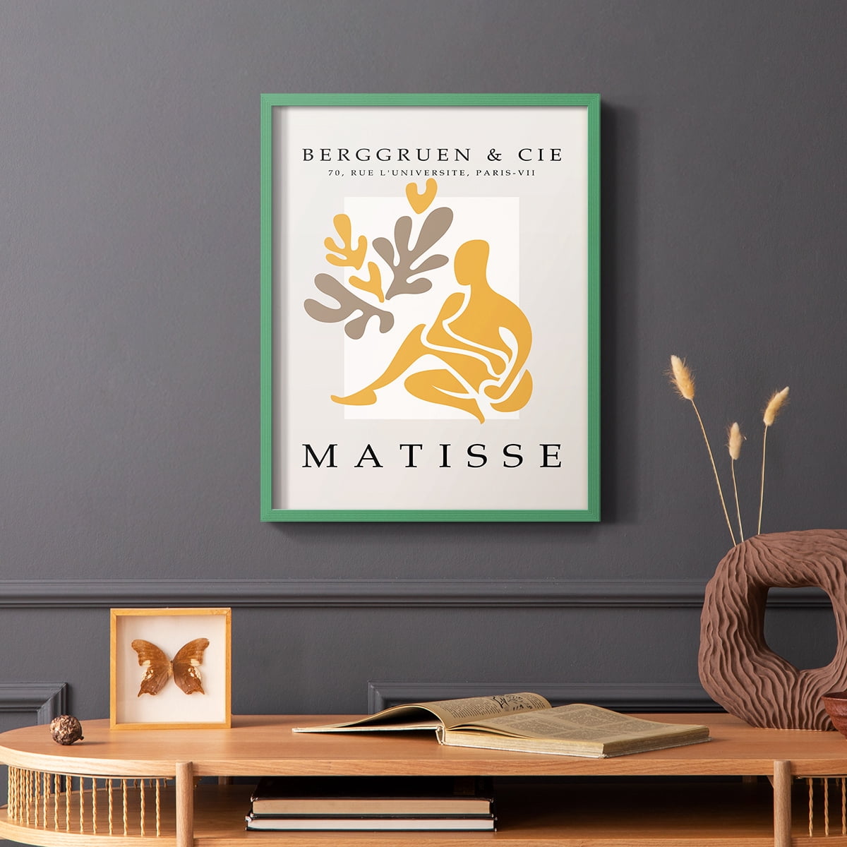 Matisse LIV Framed Print - Solid Wood