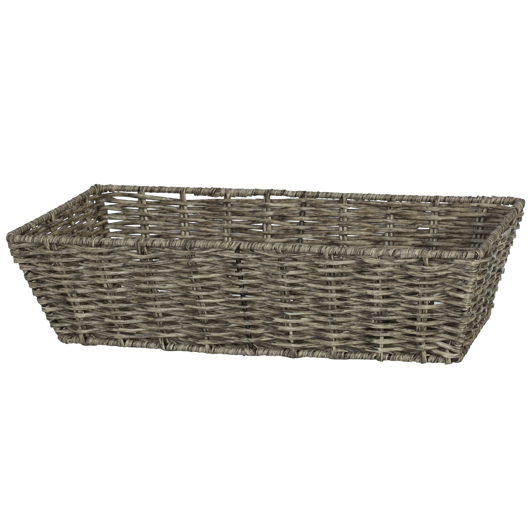 CAPRI RATTAN Gray VANITY BASKET