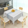thumbnail image 4 of Tchckioa Boho Square Tablecloth,Waterproof Table Cloth for Kitchen,60x60 Inch,White, 4 of 6