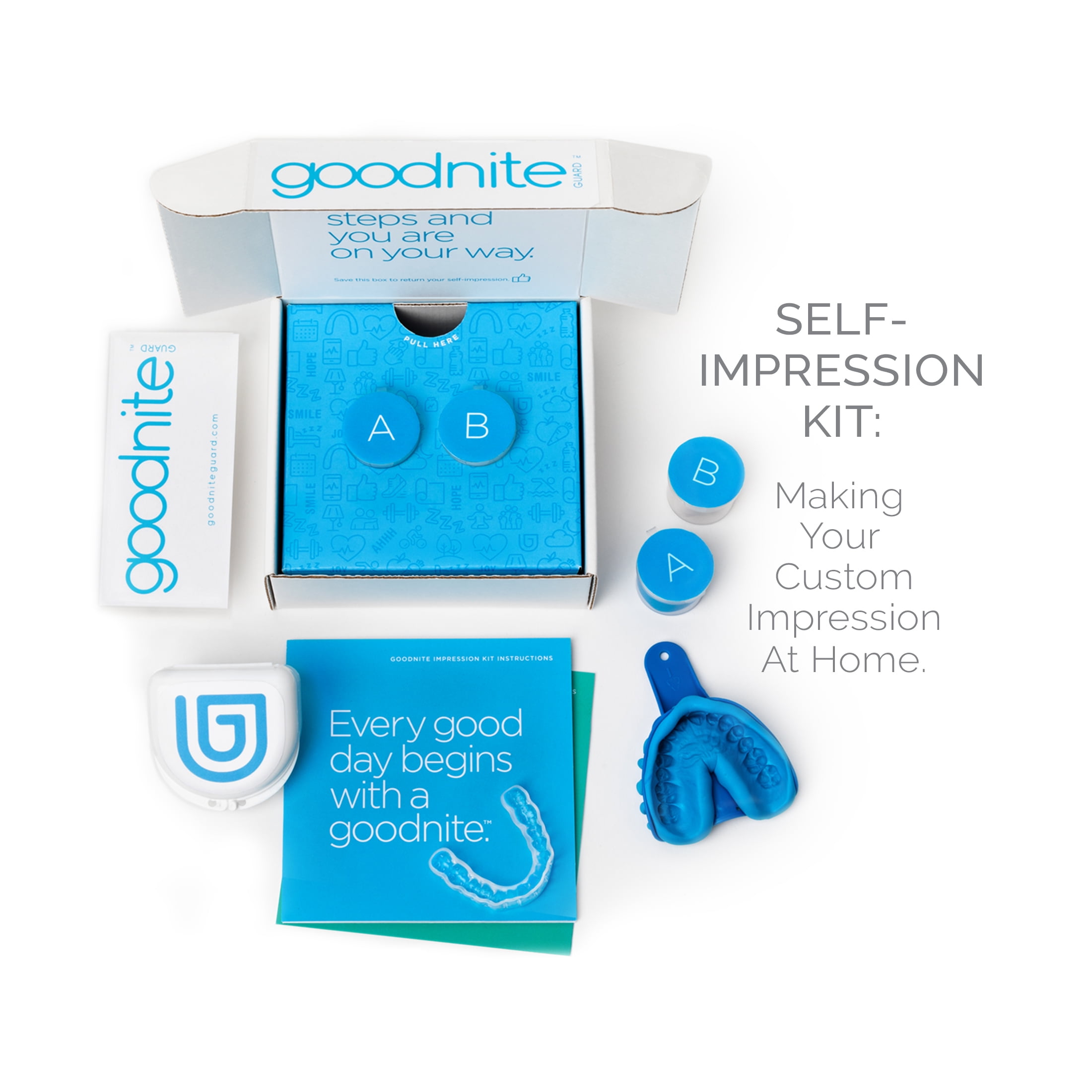 Goodnite Smile Custom Dental Nightguard for Teeth Grinding (Bruxism)