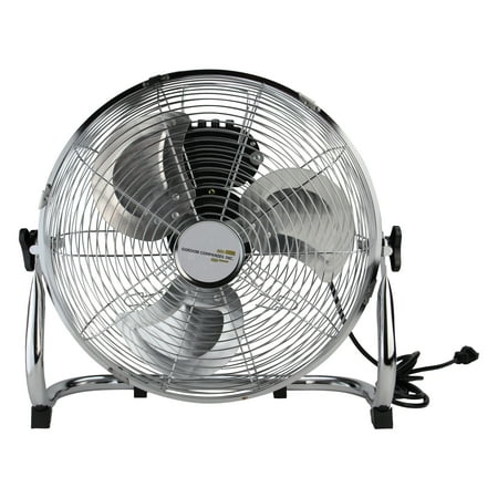 

Northlight 14 Adjustable 3-Speed Tilt Portable Floor Fan - Silver