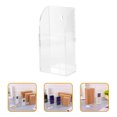 thumbnail image 2 of MasteelfCA 2pcs Remote Holder Wall Mount Controller Holder Acrylic Storage Organizer Box, 2 of 7