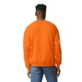 thumbnail image 4 of JERZEES - NuBlend Safety Crewneck Sweatshirt for Men, High-Visibility Workwear, Soft Fleece, Pill-Resistant, Safety Orange, Pack of 2, Size- S, 4 of 5