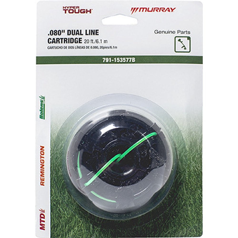 Hyper Tough/Murray .080 Dual Line Replacement String Trimmer Cartridge