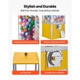 thumbnail image 4 of VEVOR Gumball Machine, 25 inch Height Candy Vending Machine Dispenser, 25-Cent Vending Machines for Shopping Malls, Supermarkets, Amusement Parks, Arcades, Holds Up to 230 1.77 inch Spherical Candies, 4 of 9