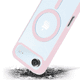 thumbnail image 5 of Funda Transparente para iPhone Air con Color ROSA Compatible con MagSafe, Protección Antigolpes Ultrafina, TPU + Silicona Resistente, 5 of 6