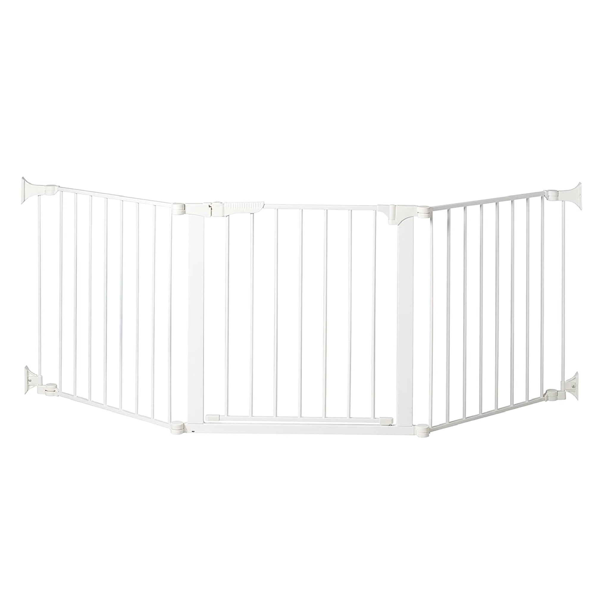 KidCo Custom Fit Auto Closing ConfigureGate Baby Gate w/ 30 in. Door, White, Child Safety