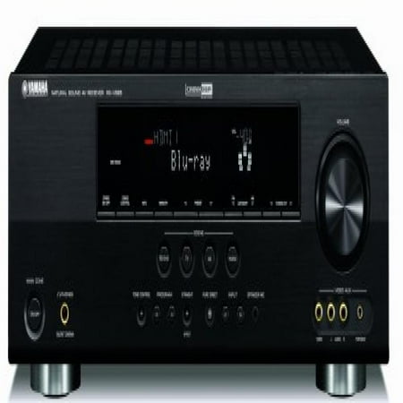 100 Watt Yamaha Receiver Yamaha RX-V665BL 630 Watt 7-Channel Home Theater Receiver (OLD VERSION) (Discontinued by Manufacturer) ()