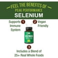 thumbnail image 2 of Selenium Supplement with Whole Food Blend of 25+ Vegetables and Fruits for Max Absorption. Pure Selenium Vegan Capsules for Immune System, Thyroid Support, Heart Health, Prostate Support. 30 Pills, 2 of 7