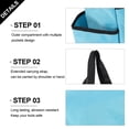 thumbnail image 4 of Tool Bag Oxford Fabric, 15kg Load Capacity, 109-6,Portable, Multifunctional, Large Capacity, Multiple Pockets, Strong and Abrasion Resistant, for Home, Construction Site, 4 of 7