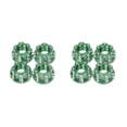 thumbnail image 3 of Vogacara Tuercas de brida RC de 4 piezas, Metal profesional, Simple, fiable, duradero, Kit dentado de autoapriete, reemplazo para D3 D4 verde Verde 2piezas Vogacara CBP197917, 3 of 5