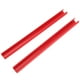 thumbnail image 3 of Reemplazo decorativo a prueba de herrumbre de PVC con moldura de rayas para parrilla de coche de 2 piezas para la serie X3 2011-2018, color rojo Jadeshay A, 3 of 8
