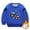 1#Blue, variant on Kiijoy Toddler Boys Sweatshirt Excavator Print Cozy Warm Crew Neck Pullover Top