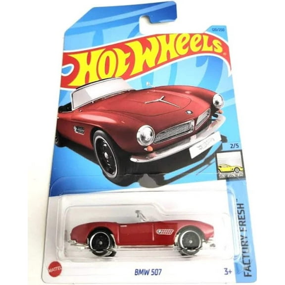 Hot Wheels BMW 507 RED Factory Fresh 2/5 120/250