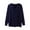 Navy, variant on tarylea Womens Fall Tops Long Sleeve Velvet V Neck Pullover Cinch Cuff Split Hem Shirts Casual Loose Comfy Soft Warm Tops