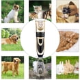thumbnail image 3 of Dog Clippers for Grooming Rechargeable, Electric Dog Grooming Kit Clippers Low Noise, Cordless Quiet Dog Shaver, Pet Hair Trimmer Set for Dogs, Cats, Pets (Gold), 3 of 7