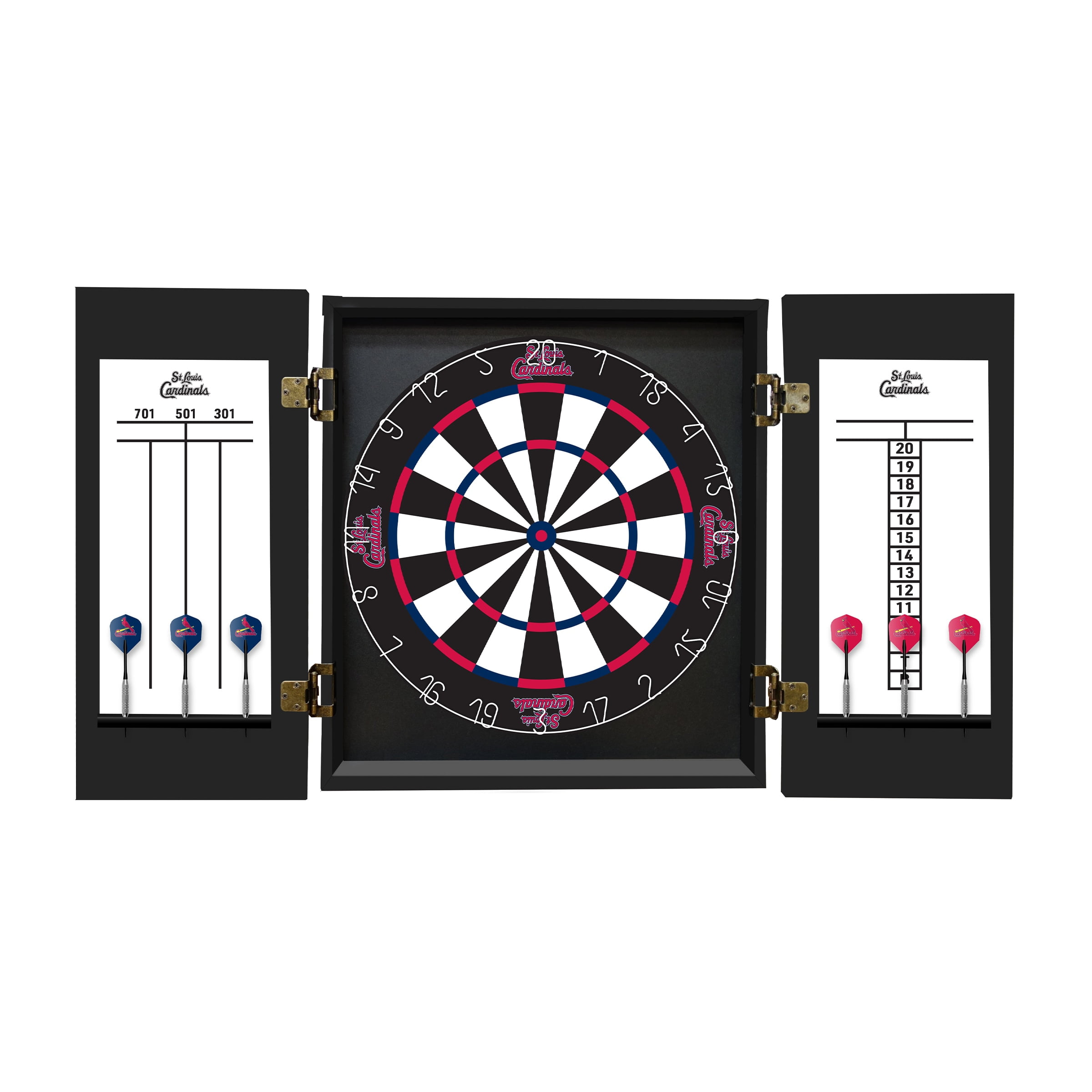 Imperial St. Louis Cardinals Fans Choice Dartboard Cabinet