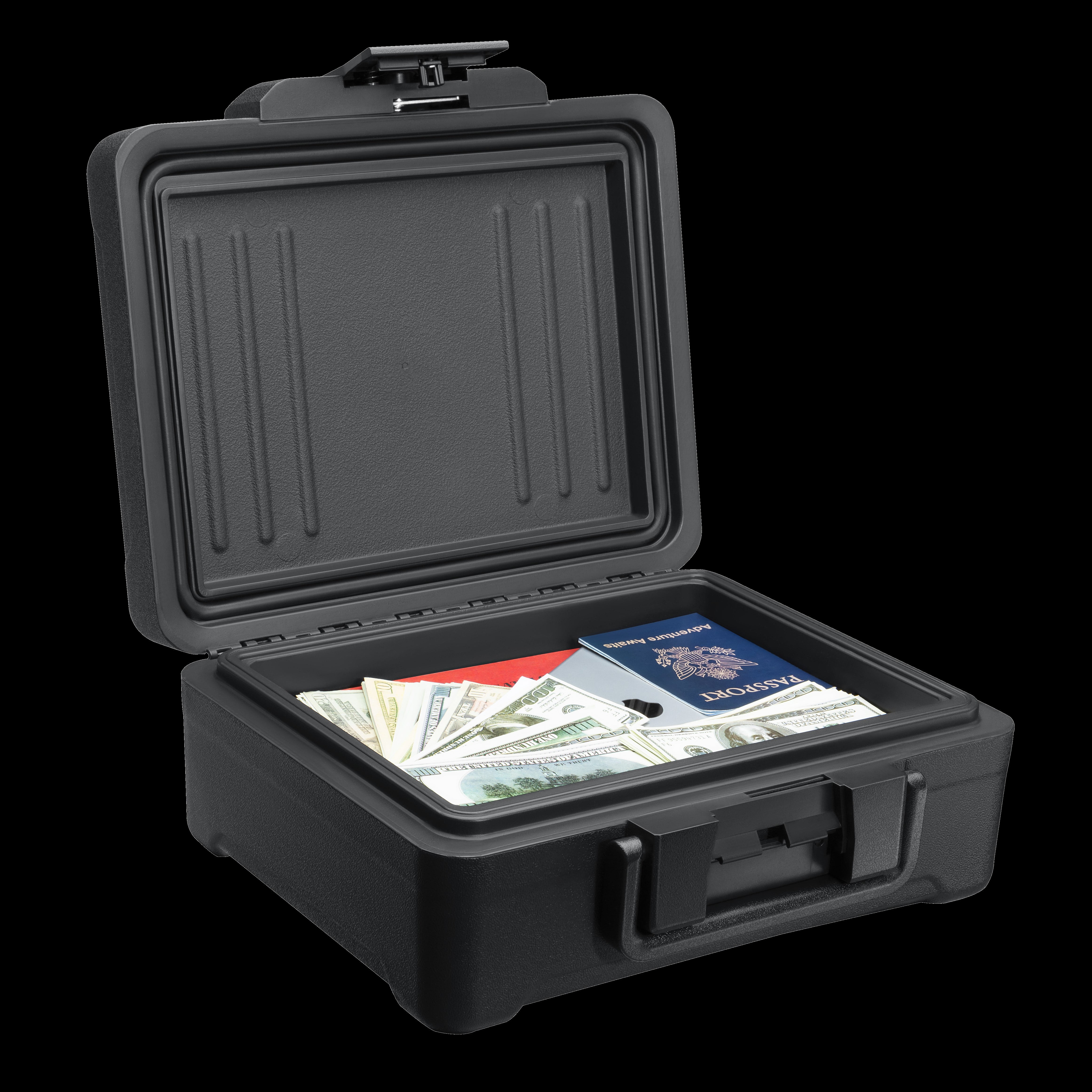 Fortress Fire / Waterproof Small Chest. .23 Cu. Ft. Key Lock