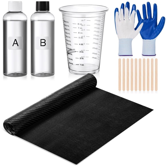Kit de Reparación de Fibra de Carbono Chunful 150x30 cm Resina Epoxi