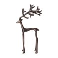 thumbnail image 2 of Fraiche Small Aluminum Reindeer Decoration, 2 of 8