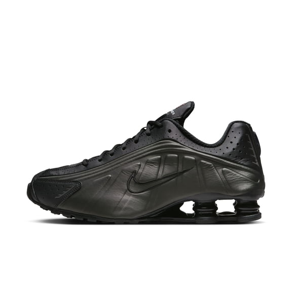 Men's Nike Shox R4 'Black Bright Crimson' (HQ1988-001) - 13