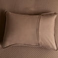 thumbnail image 4 of Bouclair Brown Nash Collection - 3-Piece Coverlet Set Queen, 4 of 4