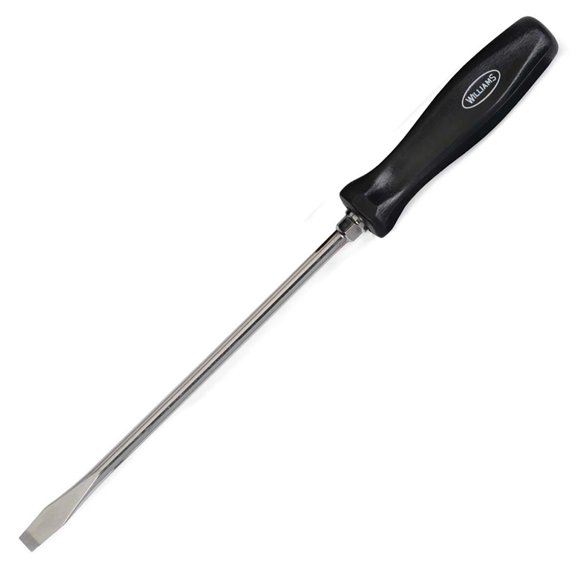 Williams Endurogrip Screwdriver: Slotted 7/16" x 10" with Hex Bolster