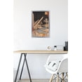 thumbnail image 6 of The Fukagawa Timberyard by Ando Hiroshige Wall Poster, 14.725" x 22.375" Framed, 6 of 6