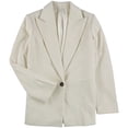 thumbnail image 1 of Helmut Lang Womens Corduroy One Button Blazer Jacket, Beige, 10, 1 of 1