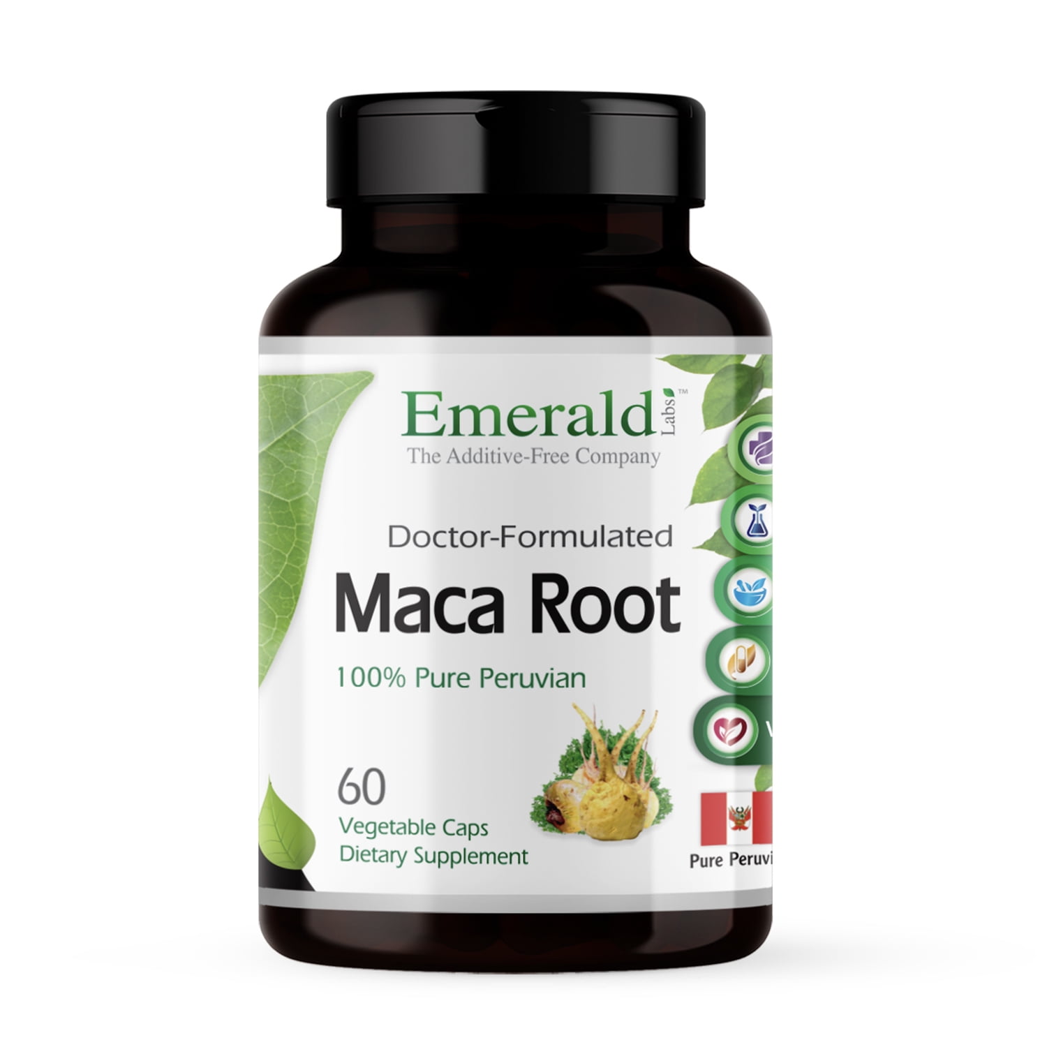Maca Root, 60 Vegetable Caps, Emerald Laboratories