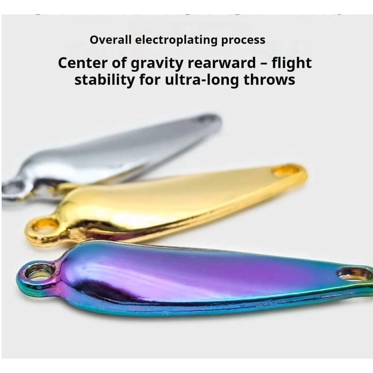 fish lure propellers Rapala Skitter Prop inches in length Metal Propeller Fishing, 5/10PCS Propeller
