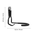thumbnail image 2 of unbranded 2Ud Gancho Para Negro Para Colgar En Pared Y Almacenamiento En, 2 of 8