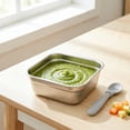 thumbnail image 4 of Stainless Steel Washing Up Bowl, Large Square Dish Tub for Kitchen Sink, Vegetable Washing Basin with Smooth Rim, Stable Flat Bottom Container for Home Cleaning, 4 of 4