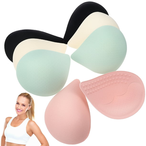 12 Pairs Comfortable Bra Pad Supple Bra Insert Breast Up Pad Girl Clothing  Accessories 