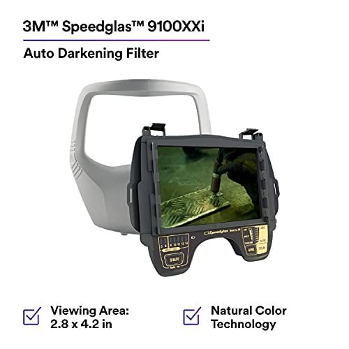 3M 9100XXi Variable Shade 5, 8-13 Auto Darkening Welding Lens Kit With Delay And Sensitivity Selectors For 9100 Series Welding Helmets