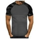 thumbnail image 1 of Playeras Cuello V Para Hombre, Camiseta Informal De Moda Con Estampado De Camuflaje, Cuello Redondo Y Manga Corta, 1 of 5