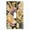 #1. Single Toggle, variant on Metal Light Switch Wall Plate Outlet Cover (Printed Image of Art Deco Flowers - Single Toggle)