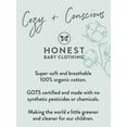 thumbnail image 7 of Honest Baby Clothing Organic Cotton Boy/Girl Long Sleeve Snug-Fit Footed Pajamas (12 - 24 Months), 7 of 7