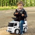 thumbnail image 4 of Costway Kids Push and Ride Racer Licensed Mercedes Benz Ride On Push Truck Car, 4 of 10