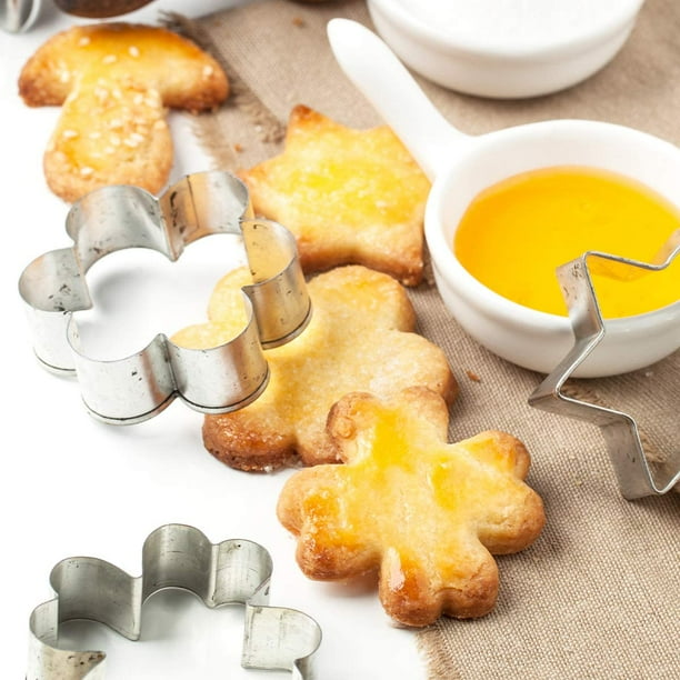Cookie Cutters Set 24 PCS Stainless Steel Mini Cake Small Pastry