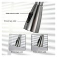 thumbnail image 3 of Brushed Nickel Kitchen Faucet Single Hole Pull Out Kitchen Sink Mixer Tap Stream Sprayer Head Mixer Deck Mounted Hot Cold Tap ,Effortless Installation, 3 of 6
