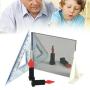 Physics Optics Reflection Experiment Set with Plane Mirror Classroom Learning Tool for Teaching and Science Education