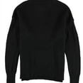 thumbnail image 2 of BAR III Womens Black Ribbed Long Sleeve V Neck Sweater M, 2 of 2