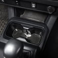 thumbnail image 3 of TINKI For Toyot@ Tacoma 2015 2016 2017 2018 2019 2020 2021 2022 2023 Soft Carbon Fiber 3D Sticker Car Central Control Cup Holder Groove Mat Stickers Interior Car Accessories, 3 of 14