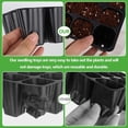 thumbnail image 3 of 10 Pack Seed Starter Trays, 120 Cells/Total, Reusable Plastic Seedling Trays with Drainage for Indoor Gardening, Greenhouse Germination Kit for Spring Planting Black, 3 of 7