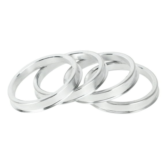 Unique Bargains Hub Centric Rings, 56.1mm ID to 65.1mm OD Vehicle Wheel Hubrings Aluminum Alloy, 4 Pcs