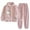 Pink lounge sets, variant on Womens Pajamas Set Usmixi Winter Fleece Homewear Sets for Women Button Down Lapel Plush Coat and Pant 2 Pieces Lounge Set Cute Graphics Pocket Sleepwear Sets Under $5